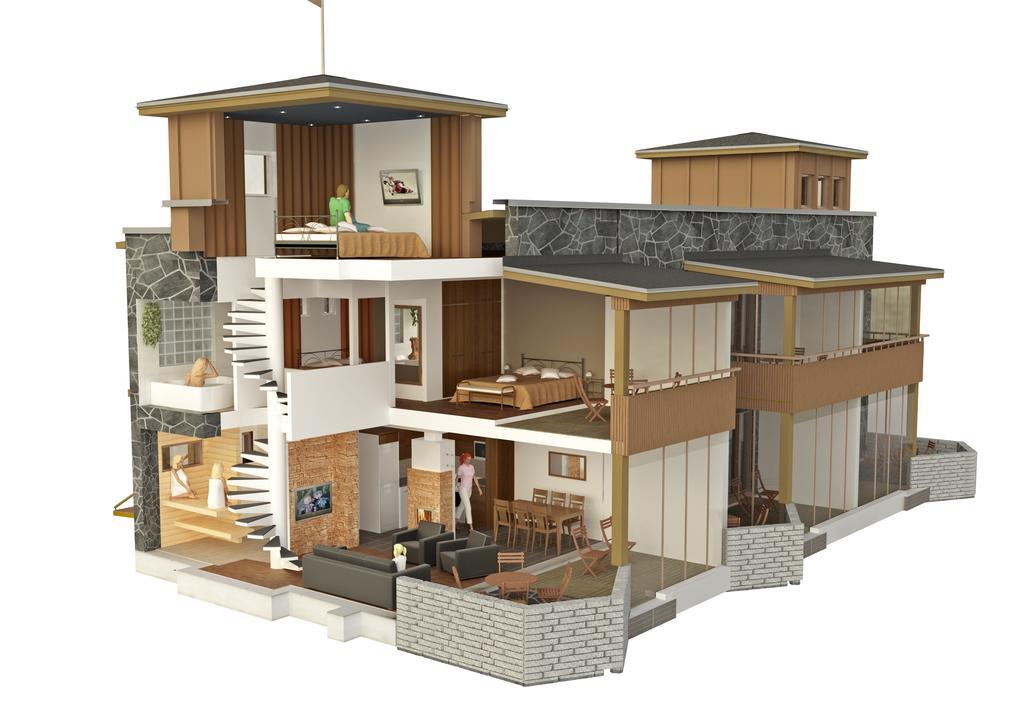 Vuokatin Aateli Castle Apartment Вуокати Екстериор снимка