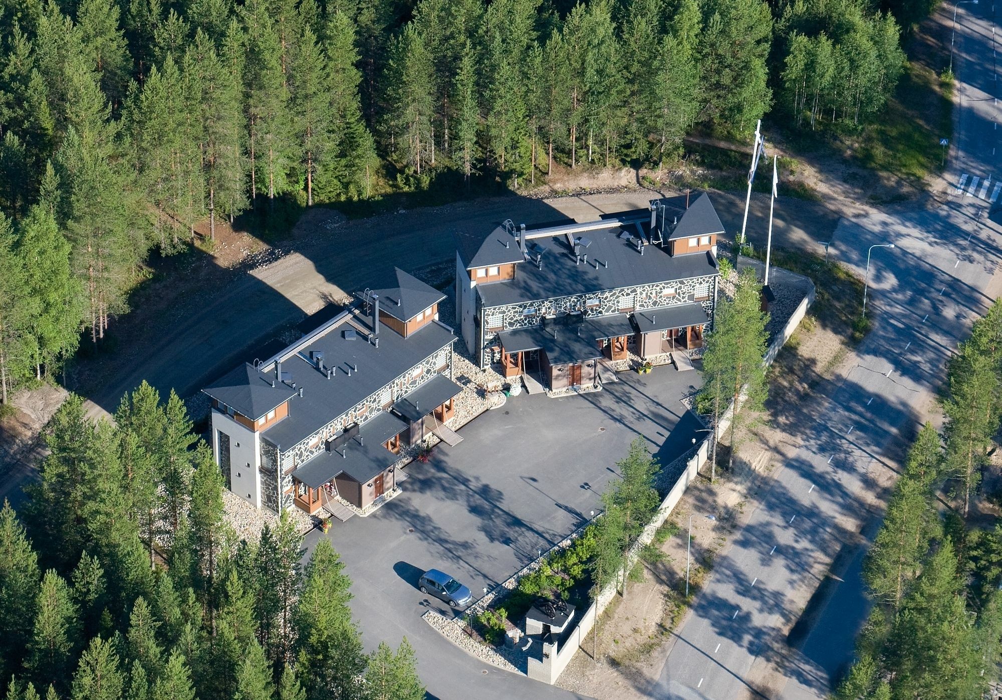 Vuokatin Aateli Castle Apartment Вуокати Екстериор снимка